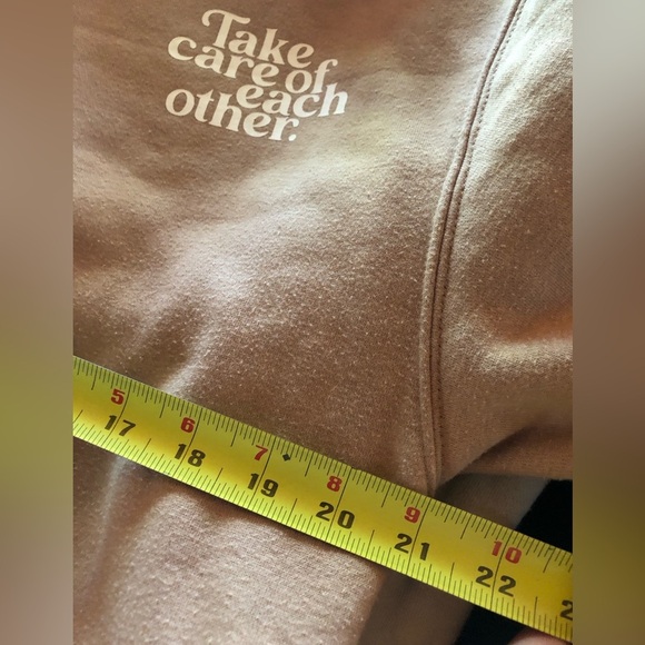 ♦️ Brunette the Label | Brown “take care of each other” Sweater - Picture 6 of 6